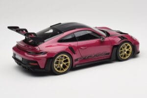 Porsche 911 992 GT3 RS Weissach Package Ruby Star Norev 1:18 187370 Метал — снимка 3 от 8