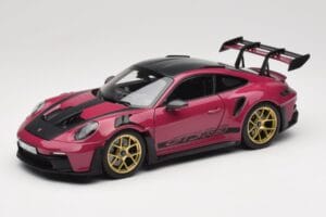 Porsche 911 992 GT3 RS Weissach Package Ruby Star Norev 1:18 187370 Метал
