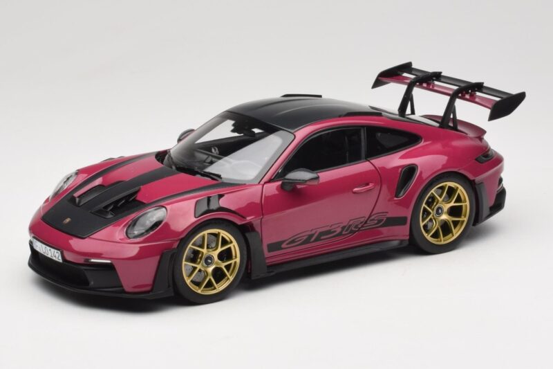 Porsche 911 992 GT3 RS Weissach Package Ruby Star Norev 1:18 187370 Метал