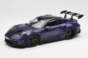 Porsche 911 992 GT3 RS Weissach Package Ultraviolet Norev 1:18 187368 Метал