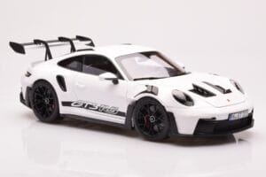 Porsche 911 992 GT3 RS Бял Norev 1:18 187361 Метал — снимка 6 от 8