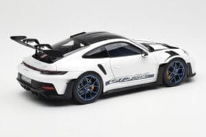 Porsche 911 992 GT3 Weissach Package Бял & Индиго Синьо Norev 1:18 187353 Метал — снимка 3 от 8