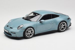 Porsche 911 992 S/T Meissen Blue Norev 1:18 187470 Метал