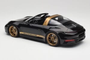 Porsche 911 992 Targa Porsche Design Черен & Златен Concept Minichamps 1:18 PORSCHE001 Метал — снимка 5 от 6