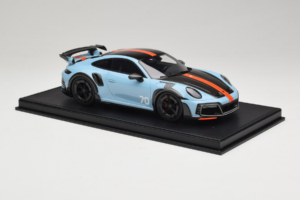 Porsche 911 992 TechArt GTstreet R Gulf Blue TechArt 1:18 REMC010 Смола — снимка 4 от 6