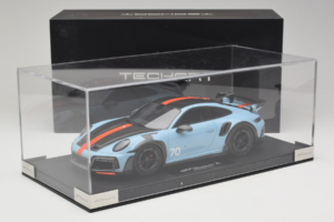 Porsche 911 992 TechArt GTstreet R Gulf Blue TechArt 1:18 REMC010 Смола — снимка 6 от 6
