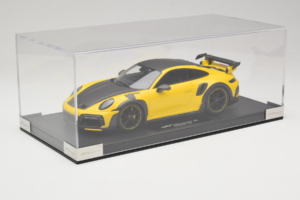 Porsche 911 992 TechArt GTstreet R Жълт С Черни Джанти TechArt 1:18 REMC011 Смола — снимка 2 от 6