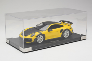 Porsche 911 992 TechArt GTstreet R Жълт С Бели Джанти TechArt 1:18 REMC015 Смола — снимка 5 от 6