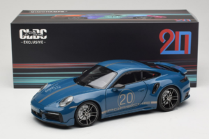 Porsche 911 992 Turbo S Coupe Sport Design Син Minichamps 1:18 113069073 Метал — снимка 8 от 8