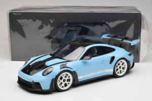 Porsche 911 992.1 GT3 RS Gulf Blue GT Spirit 1:12 GT497 Смола — снимка 6 от 6