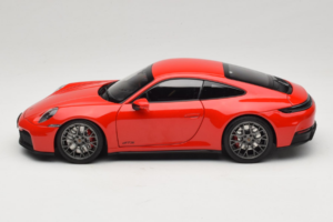 Porsche 911 992.2 Carrera 4 GTS Guards Red Norev 1:18 187171 Метал — снимка 4 от 8