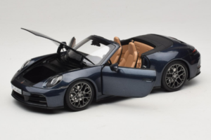 Porsche 911 992.2 Carrera Кабриолет Yachting Blue Norev 1:18 187180 Метал — снимка 2 от 8