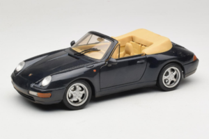 Porsche 911 993 Кабриолет Тъмносин Tchibo 1:18 46619 Метал