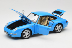 Porsche 911 993 Carrera Blue Metallic AUTOart 1:18 78133 Метал — снимка 2 от 8