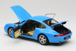 Porsche 911 993 Carrera Blue Metallic AUTOart 1:18 78133 Метал — снимка 5 от 8