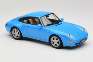 Porsche 911 993 Carrera Blue Metallic AUTOart 1:18 78133 Метал — снимка 6 от 8