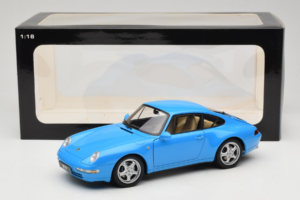 Porsche 911 993 Carrera Blue Metallic AUTOart 1:18 78133 Метал — снимка 8 от 8