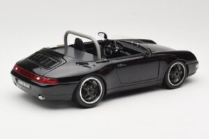 Porsche 911 993 Carrera Кабриолет Черен Bburago 1:18 3090-M1 Метал — снимка 3 от 8
