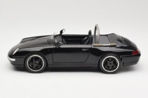 Porsche 911 993 Carrera Кабриолет Черен Bburago 1:18 3090-M1 Метал — снимка 4 от 8