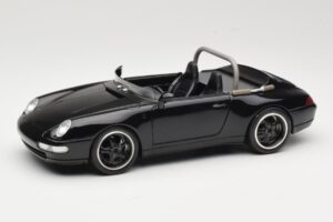 Porsche 911 993 Carrera Кабриолет Черен Bburago 1:18 3090-M1 Метал