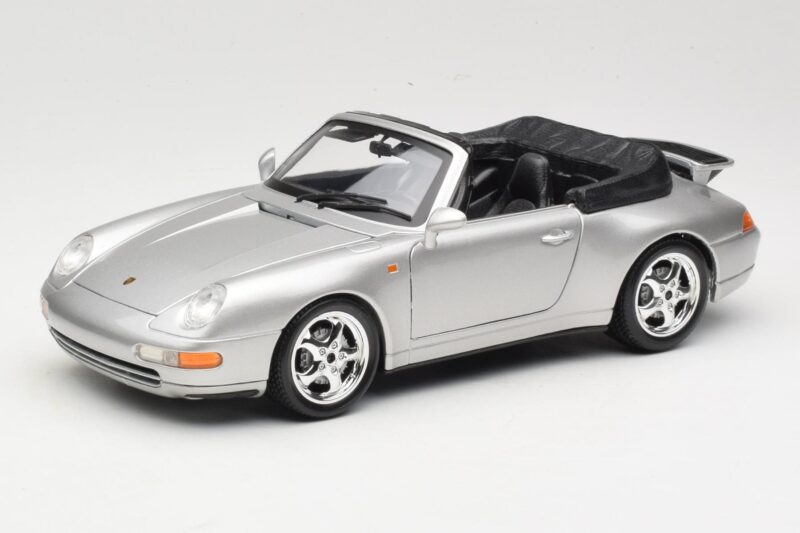 Porsche 911 993 Carrera Кабриолет Сребрист Bburago 1:18 18-12039 Метал
