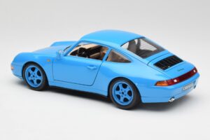 Porsche 911 993 Carrera Син Bburago 1:18 3060 Метал — снимка 7 от 8