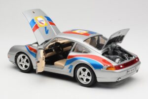 Porsche 911 993 Carrera Cup #1 1993 Bburago 1:18 3050-M2 Метал — снимка 5 от 8