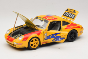 Porsche 911 993 Carrera Cup #1 1993 Bburago 1:18 3050-P1 Метал — снимка 2 от 8