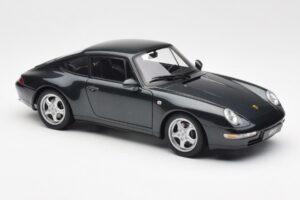 Porsche 911 993 Carrera Зелен Металик AUTOart 1:18 78134 Метал — снимка 6 от 8