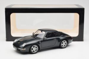 Porsche 911 993 Carrera Зелен Металик AUTOart 1:18 78134 Метал — снимка 8 от 8
