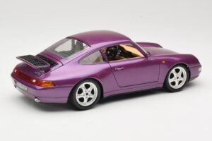 Porsche 911 993 Carrera Лилав Bburago 1:18 3060-M2 Метал — снимка 3 от 8
