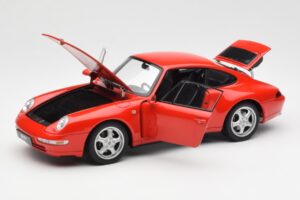 Porsche 911 993 Carrera Червен AUTOart 1:18 78132 Метал — снимка 2 от 8