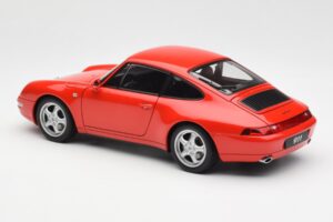 Porsche 911 993 Carrera Червен AUTOart 1:18 78132 Метал — снимка 7 от 8