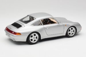 Porsche 911 993 Carrera Сребрист Bburago 1:18 3050-M1 Метал — снимка 5 от 8