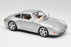 Porsche 911 993 Carrera Сребрист Bburago 1:18 3050-M1 Метал — снимка 6 от 8