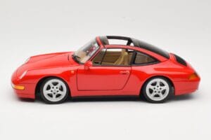 Porsche 911 993 Carrera Targa Червен UT Models 1:18 27821 Метал — снимка 4 от 8