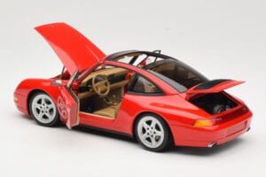 Porsche 911 993 Carrera Targa Червен UT Models 1:18 27821 Метал — снимка 5 от 8