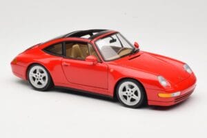 Porsche 911 993 Carrera Targa Червен UT Models 1:18 27821 Метал — снимка 6 от 8