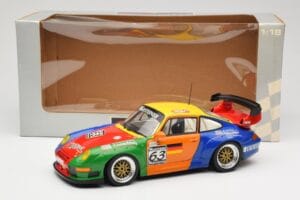 Porsche 911 993 GT2 #63 H. Muller / T. Trunk IMSA 1998 UT Models 1:18 39812 Метал — снимка 8 от 8