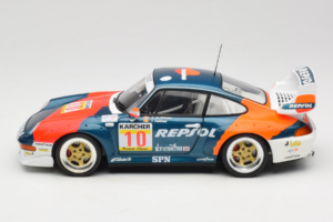 Porsche 911 993 GT2 #10 de Orleans / Saldana BPR Global GT Series 1996 UT Models 1:18 39632 Метал — снимка 4 от 8