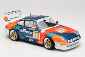 Porsche 911 993 GT2 #10 de Orleans / Saldana BPR Global GT Series 1996 UT Models 1:18 39632 Метал — снимка 6 от 8