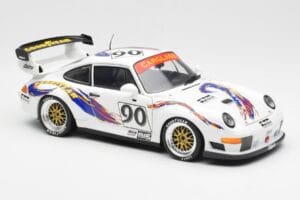 Porsche 911 993 GT2 #90 Vert / Franco / K. Koen Daytona 24 Hours 1998 UT Models 1:18 39813 Метал — снимка 6 от 8