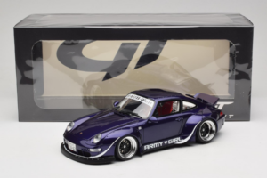 Porsche 911 993 RWB Army Girl Лилав GT Spirit 1:18 GT562 Смола — снимка 6 от 6