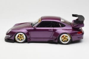 Porsche 911 993 RWB Виолетов GT Spirit 1:18 GT727 Смола — снимка 3 от 6