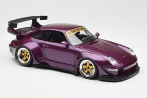 Porsche 911 993 RWB Виолетов GT Spirit 1:18 GT727 Смола — снимка 4 от 6