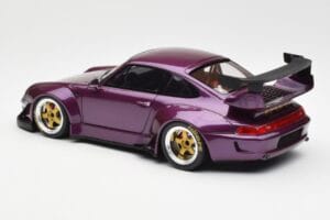 Porsche 911 993 RWB Виолетов GT Spirit 1:18 GT727 Смола — снимка 5 от 6