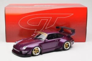 Porsche 911 993 RWB Виолетов GT Spirit 1:18 GT727 Смола — снимка 6 от 6