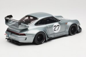 Porsche 911 993 RWB Yuiitsumuni Сребрист GT Spirit 1:18 GT522 Смола — снимка 2 от 6