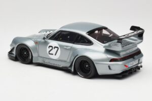Porsche 911 993 RWB Yuiitsumuni Сребрист GT Spirit 1:18 GT522 Смола — снимка 5 от 6