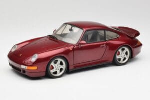 Porsche 911 993 Turbo Arena Червен Металик UT Models 1:18 27811 Метал